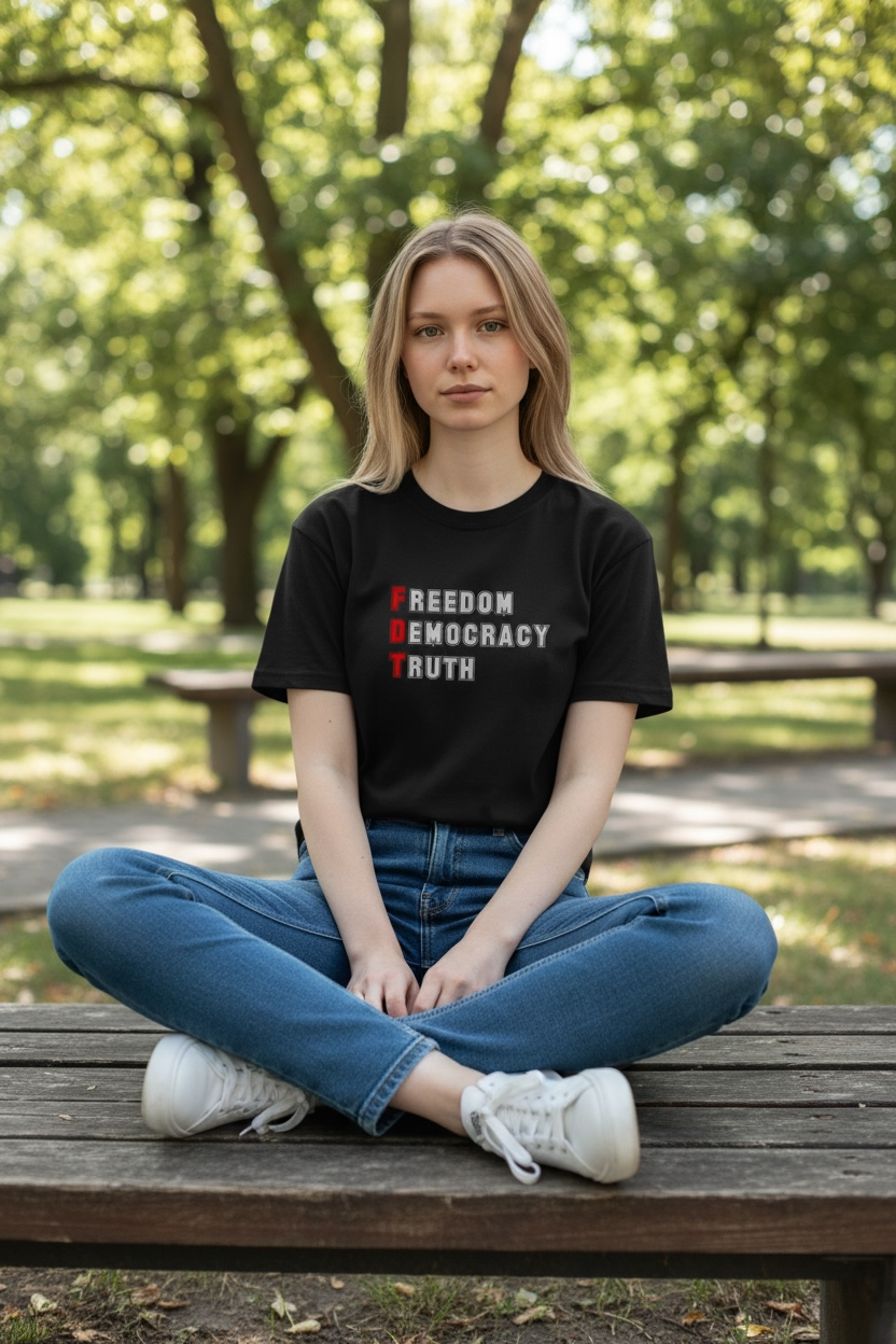 Freedom Democracy Truth T-shirt