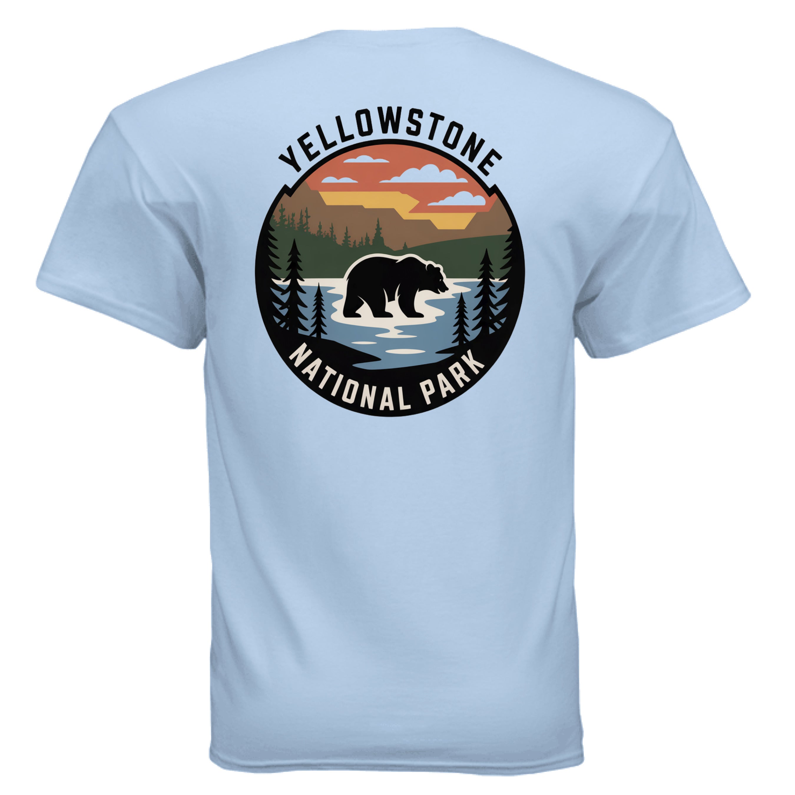 LIGHT BLUE - BACK