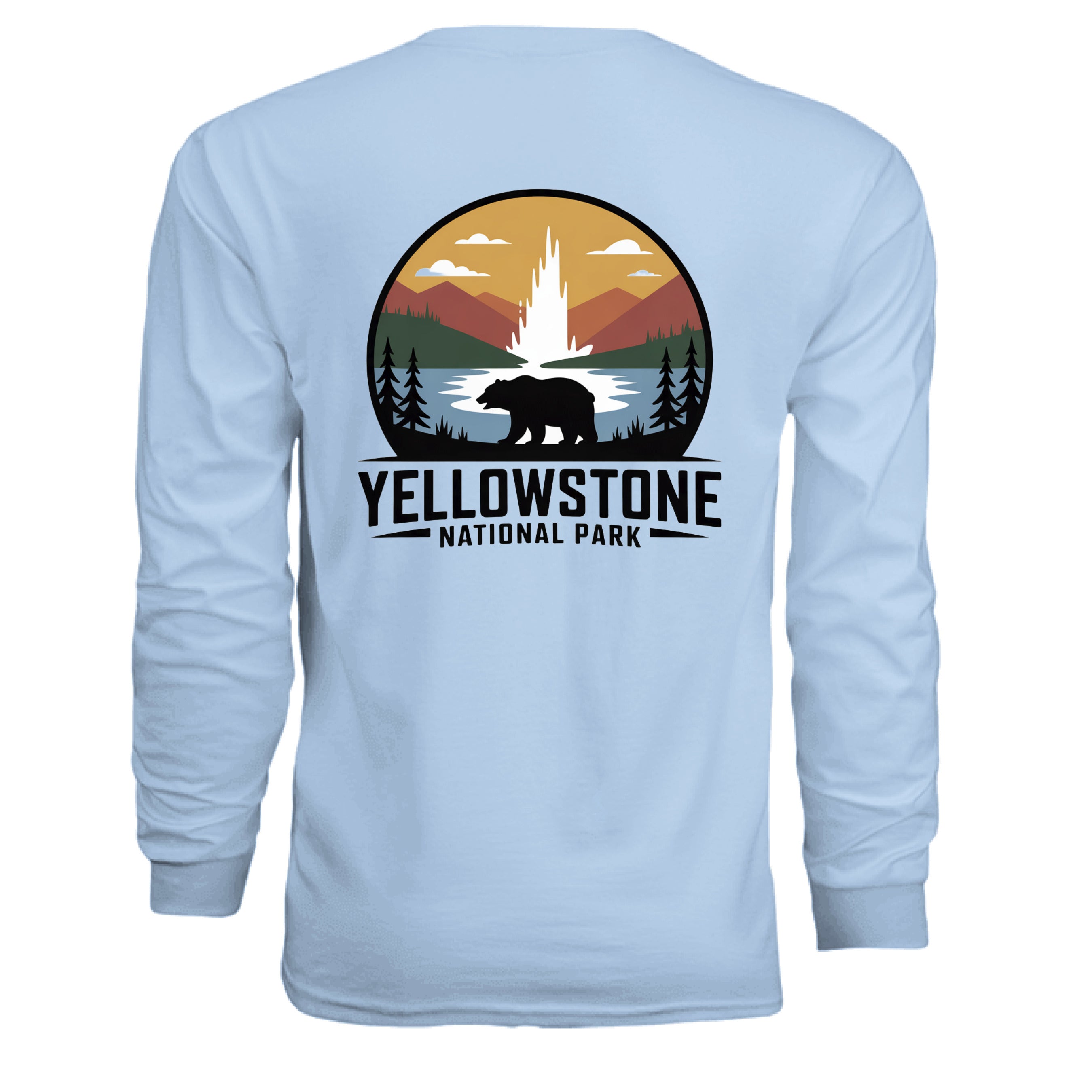 LIGHT BLUE - BACK