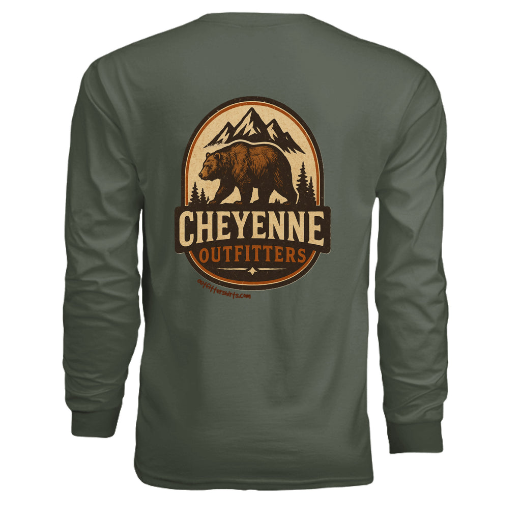 MILITARY GREEN - BACK