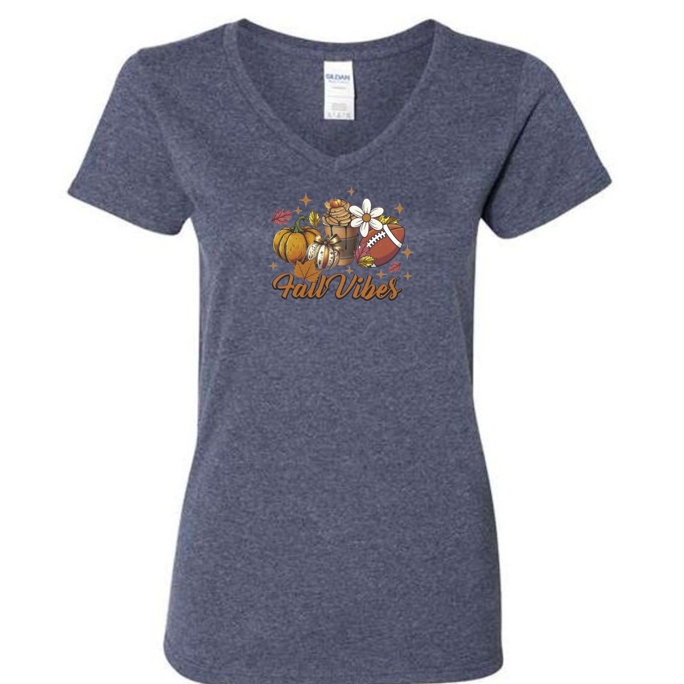 Heather Navy - FRONT