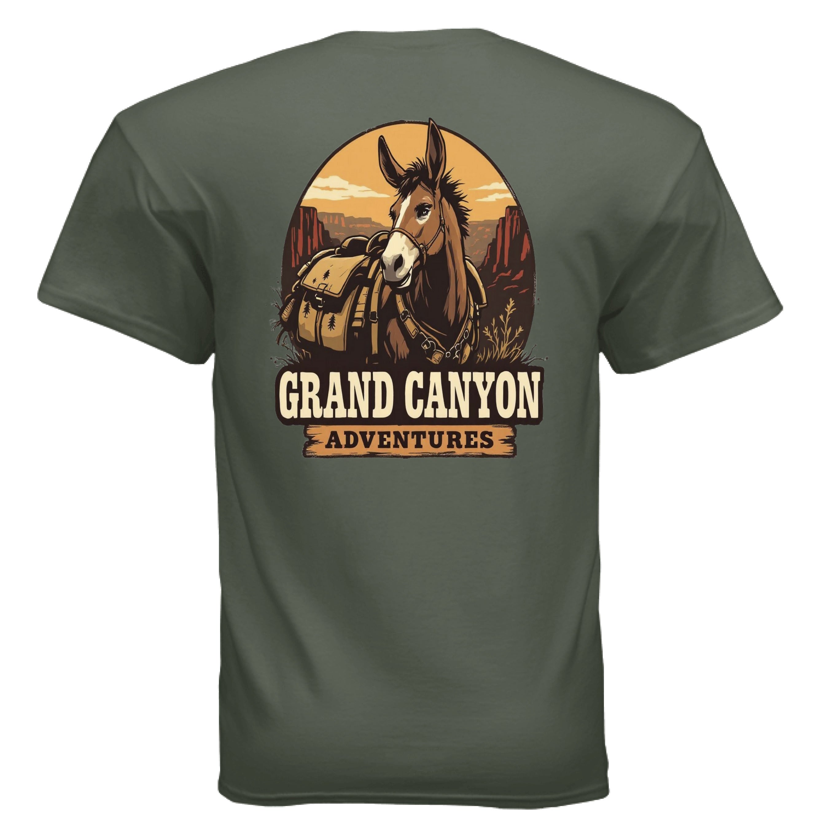 MILITARY GREEN - BACK