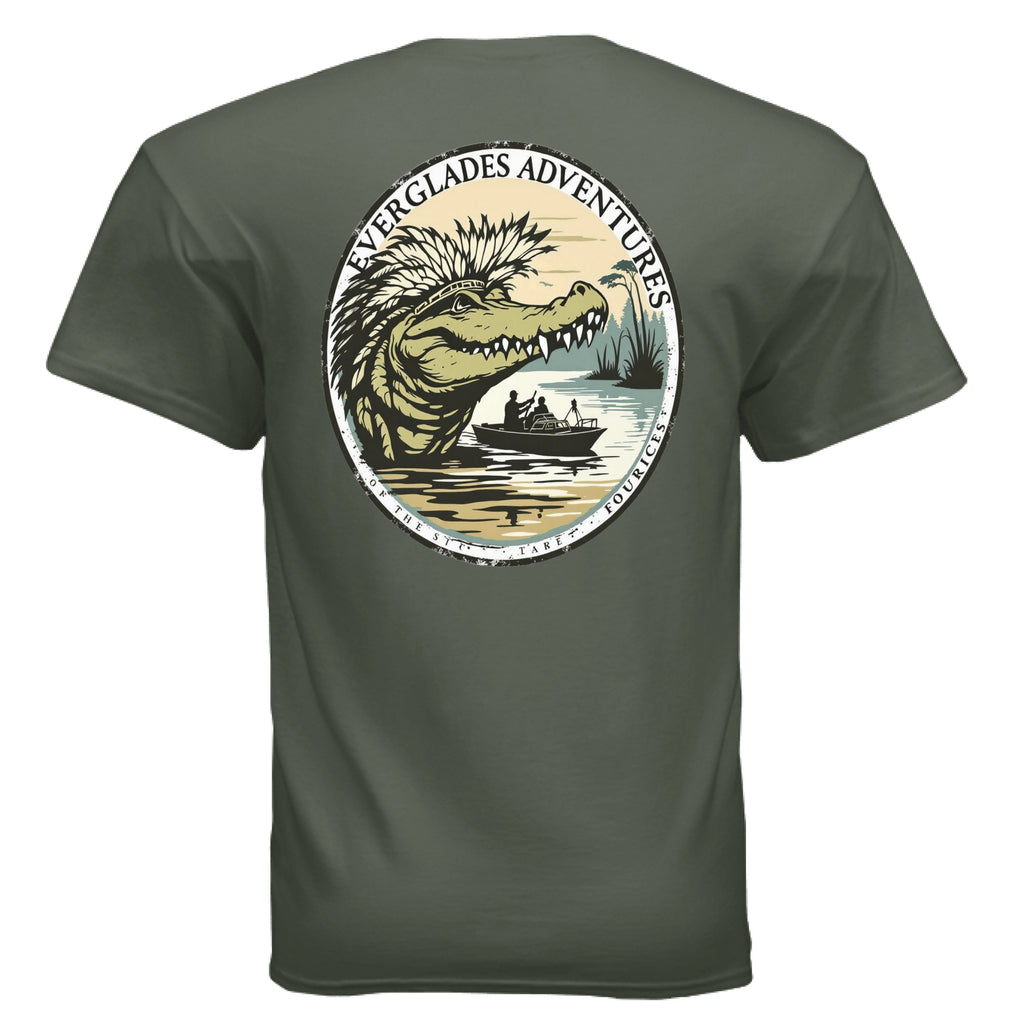 MILITARY GREEN - BACK