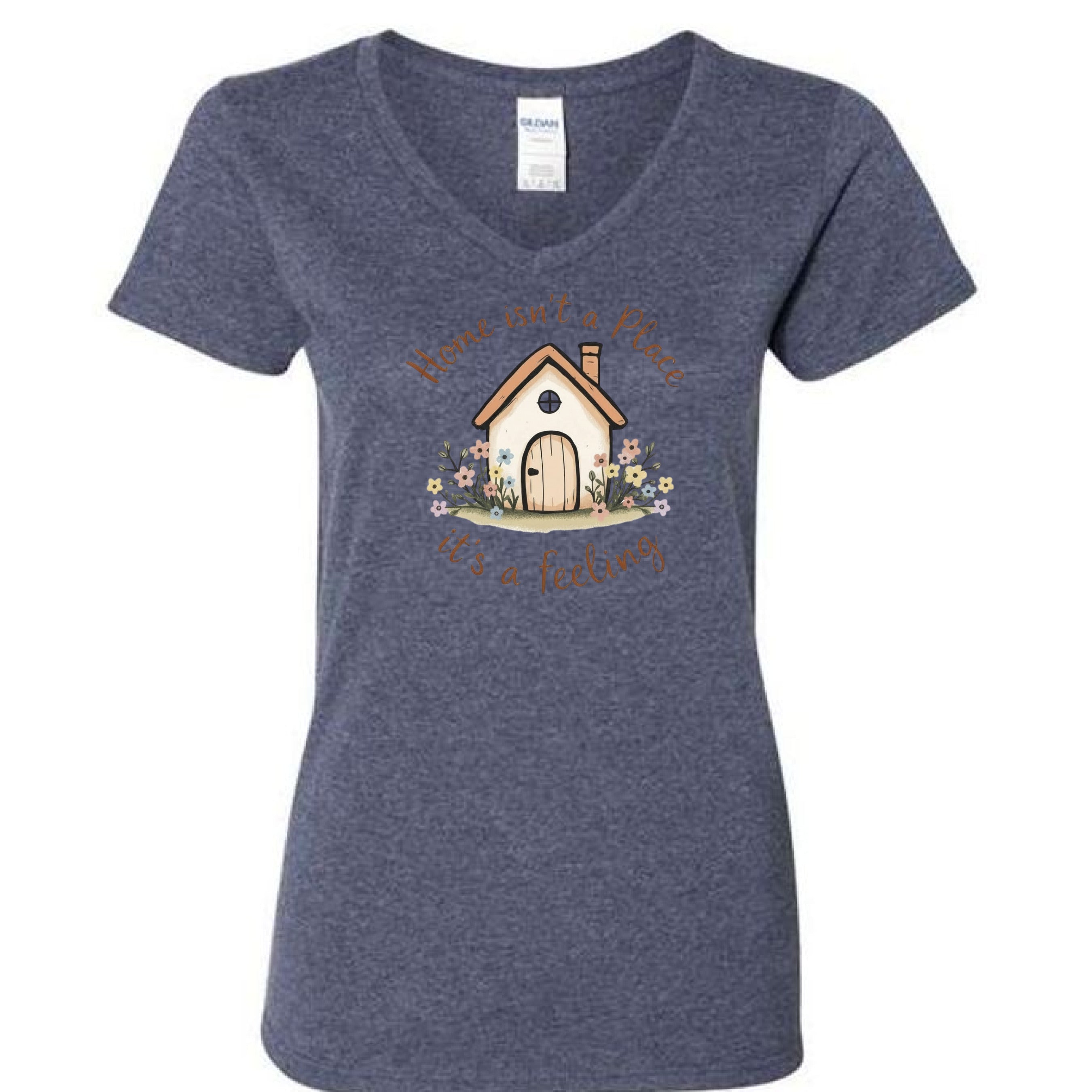 Heather Navy - FRONT