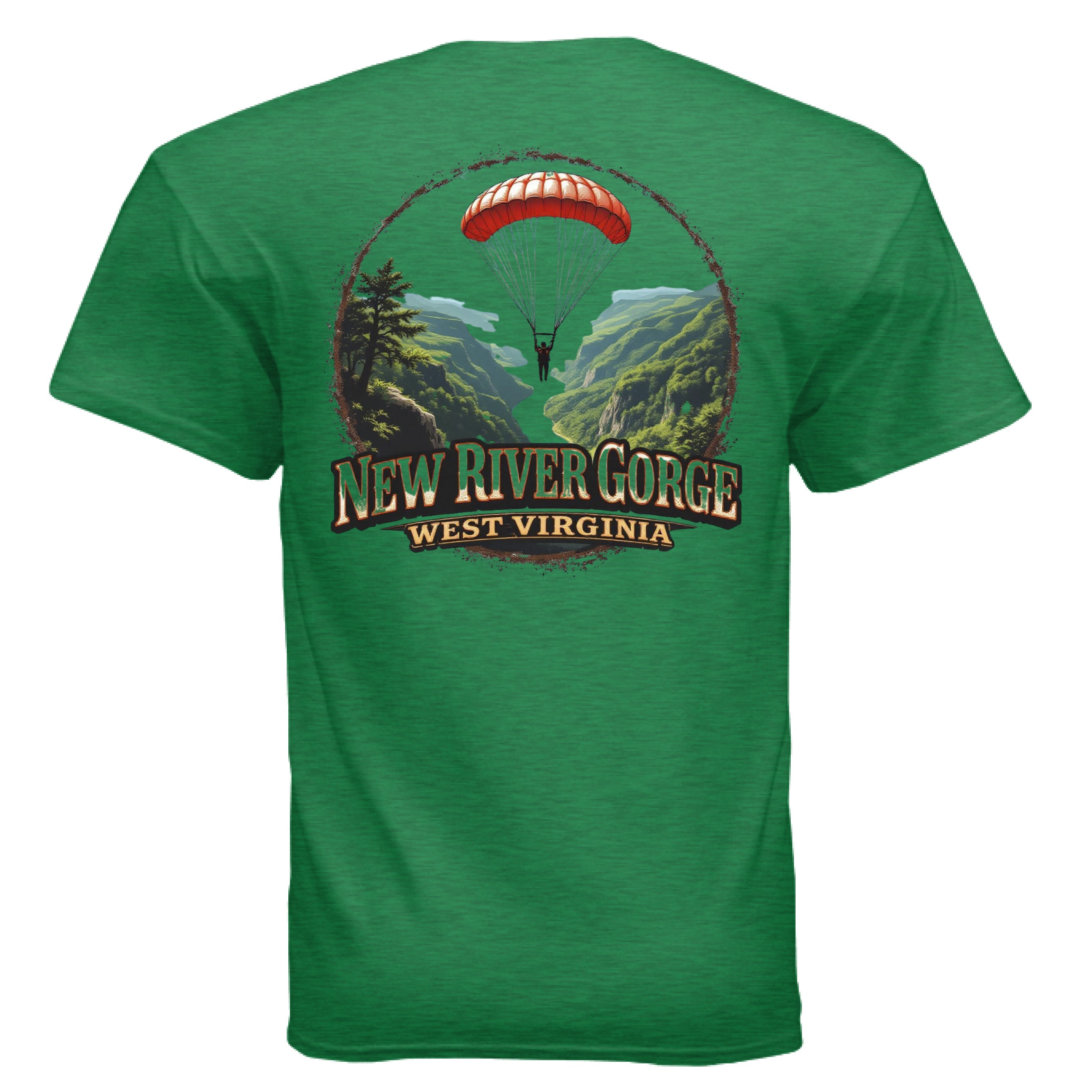 ANTIQUE IRISH GREEN - BACK